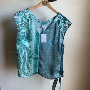 Anthropology sleeveless top